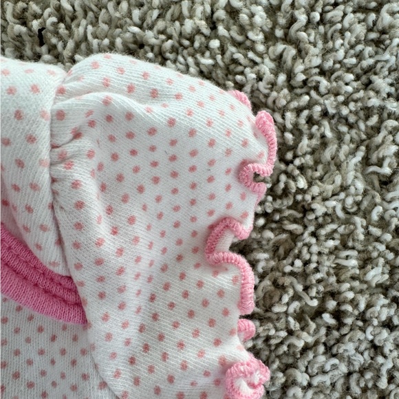 Michigan State Spartans Baby Girl Bodysuit Set Pink & Green- Size 0-3 Months - Picture 7 of 13